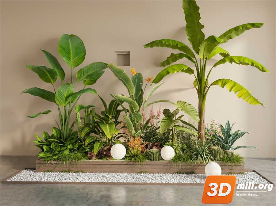 Mini Garden Skp Files 